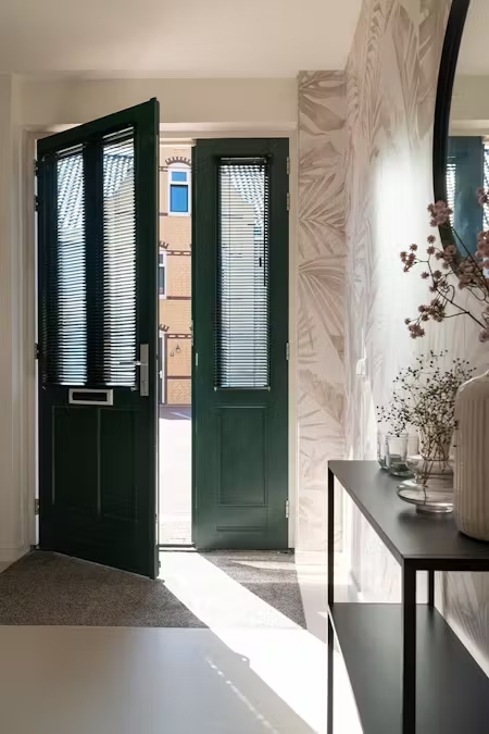 Raambekleding voordeur