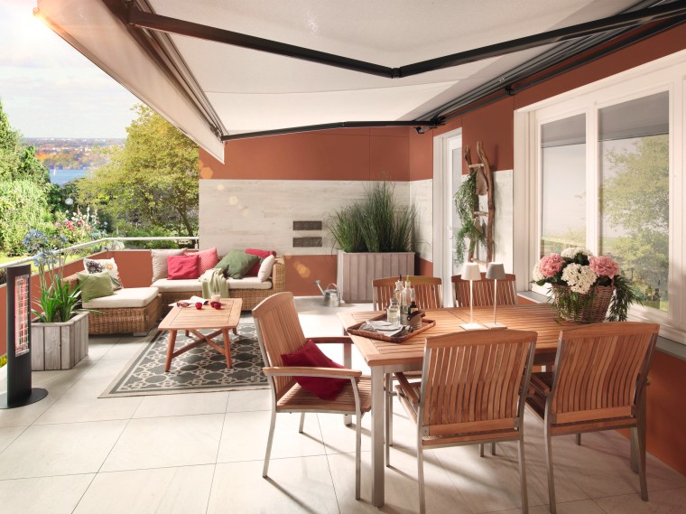 Zonnescherm balkon